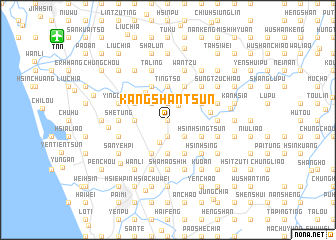 map of Kang-shan-ts\