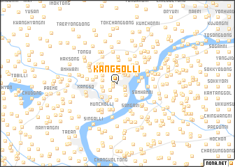 map of Kangsŏl-li