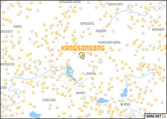 map of Kangsŏn-dong