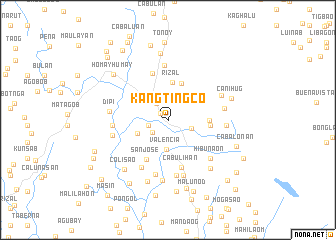 map of Kangtingco