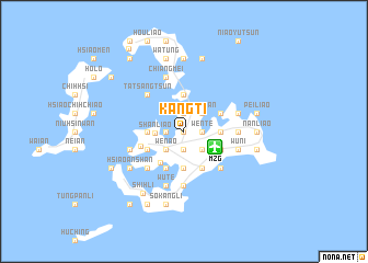 map of Kang-ti