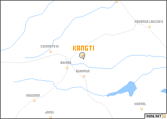map of Kangti