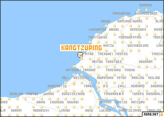 map of Kang-tzu-p\