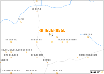 map of Kanguérasso