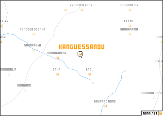map of Kanguessanou