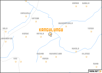 map of Kangulungu