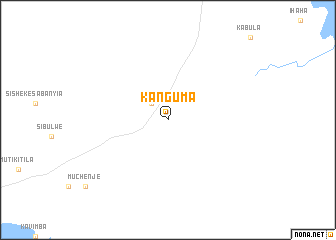 map of Kanguma