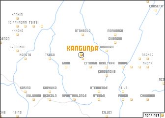 map of Kangunda