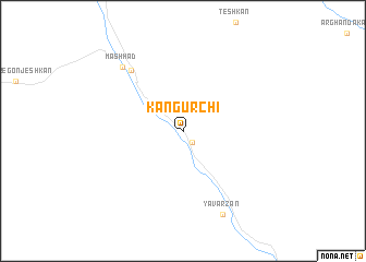 map of Kangurchī