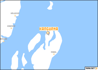 map of Kangurma