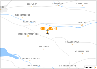 map of Kan\
