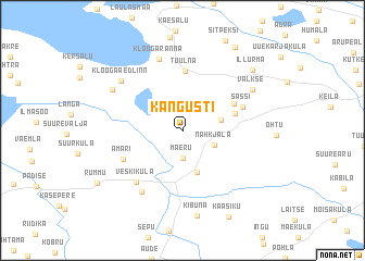 map of Kangusti