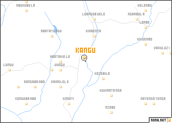 map of Kangu