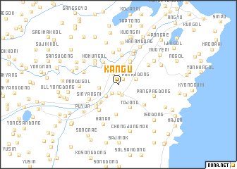 map of Kangu