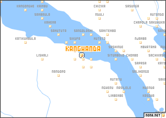 map of Kangwanda