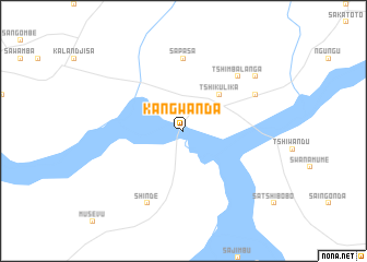 map of Kangwanda