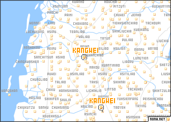 map of K\