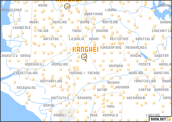 map of Kang-wei