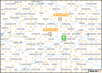 map of Kang-wei