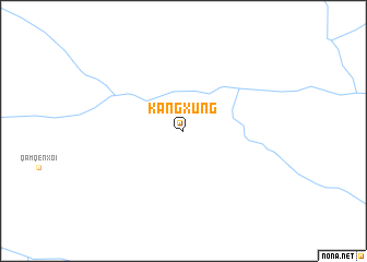 map of Kangxung