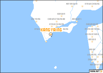 map of Kangyaing