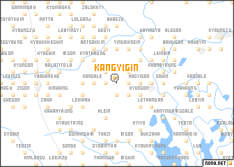 map of Kangyigin