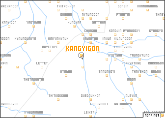 map of Kangyigôn