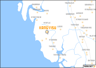 map of Kangyisu