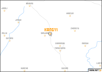 map of Kangyi