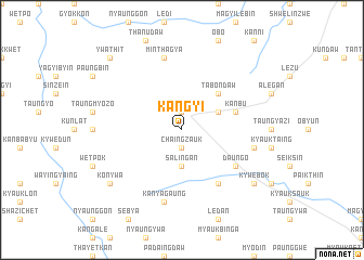 map of Kangyi