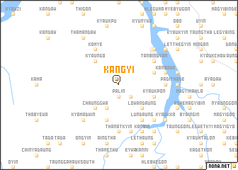 map of Kangyi