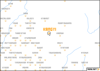 map of Kangyi