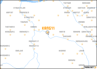 map of Kangyi