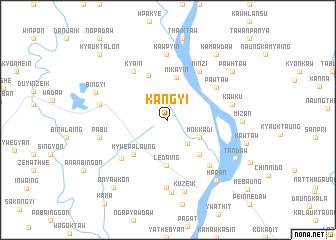 map of Kangyi