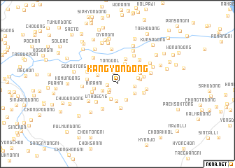 map of Kangyŏn-dong