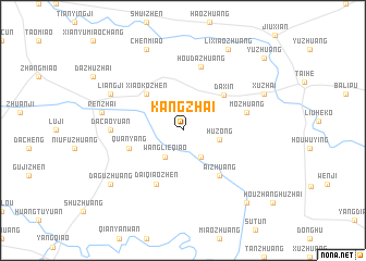 map of Kangzhai