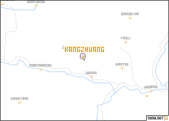 map of Kangzhuang