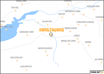 map of Kangzhuang