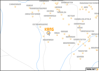 map of Kang