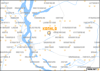 map of Kanhla