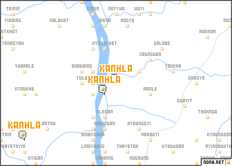 map of Kanhla