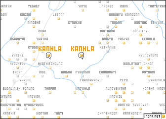 map of Kanhla