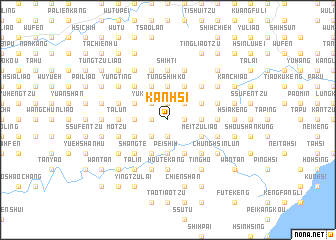 map of Kan-hsi