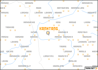 map of Kanhtang