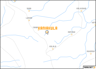 map of Kaniakula