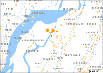 map of Kaniāl