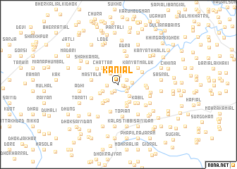 map of Kaniāl