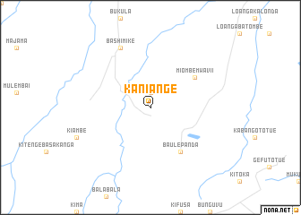 map of Kaniange