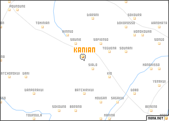 map of Kanian