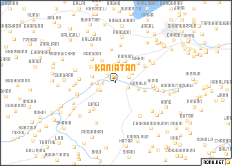 map of Kaniatān